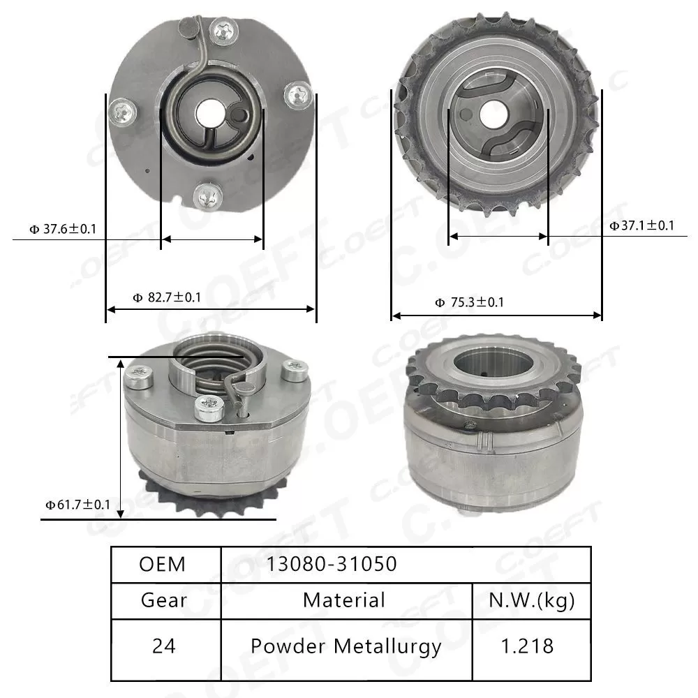 For TOYOTA LEXUS 2GR  1UR 2UR 3UR  Adjustable Timing Gear 13080-31050