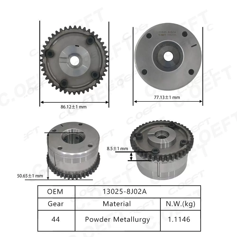 For NISSAN  QR25 2.5  VVT Timing Gear 13025-8J02A
