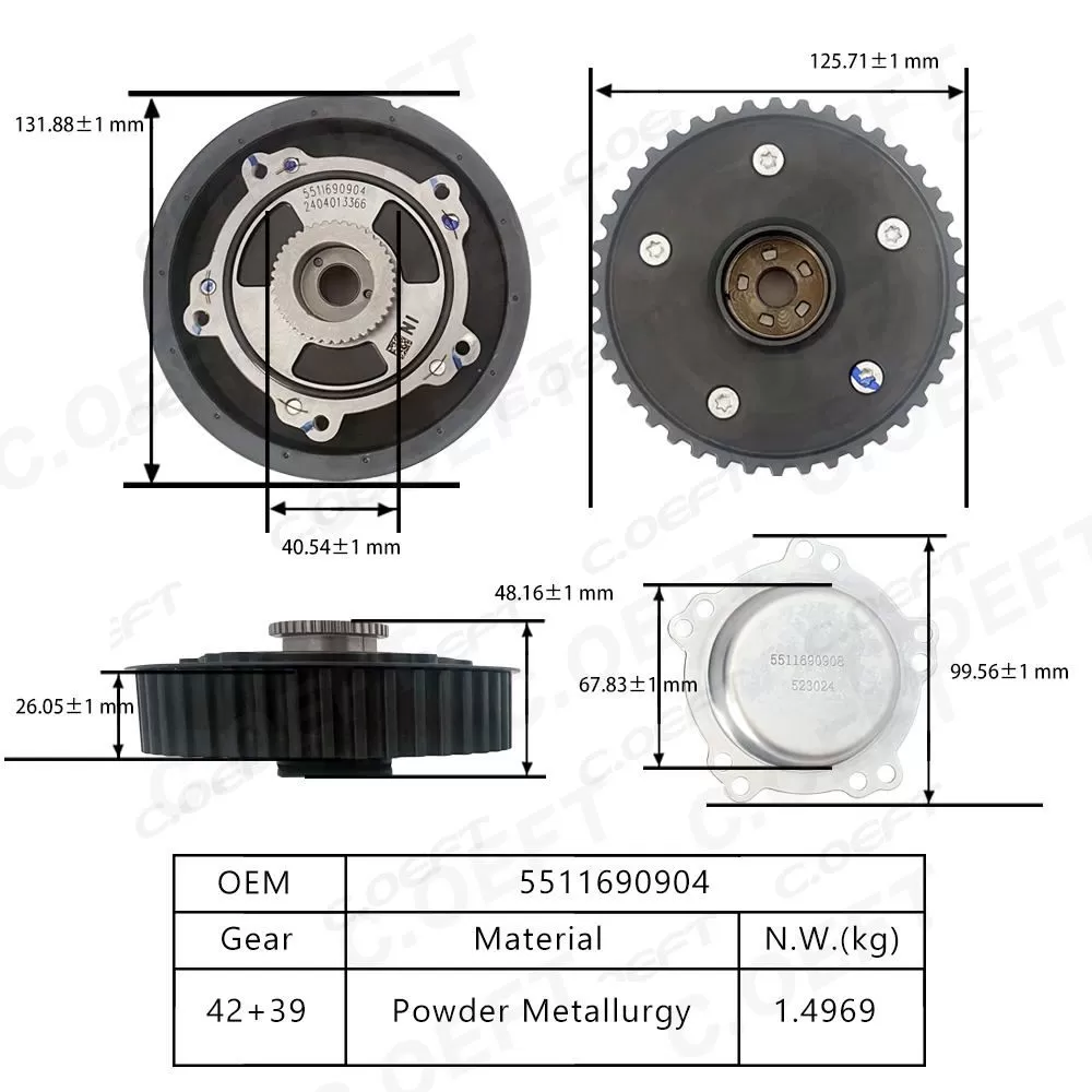 For Geely VVT timing gear 1046033400 5511690904