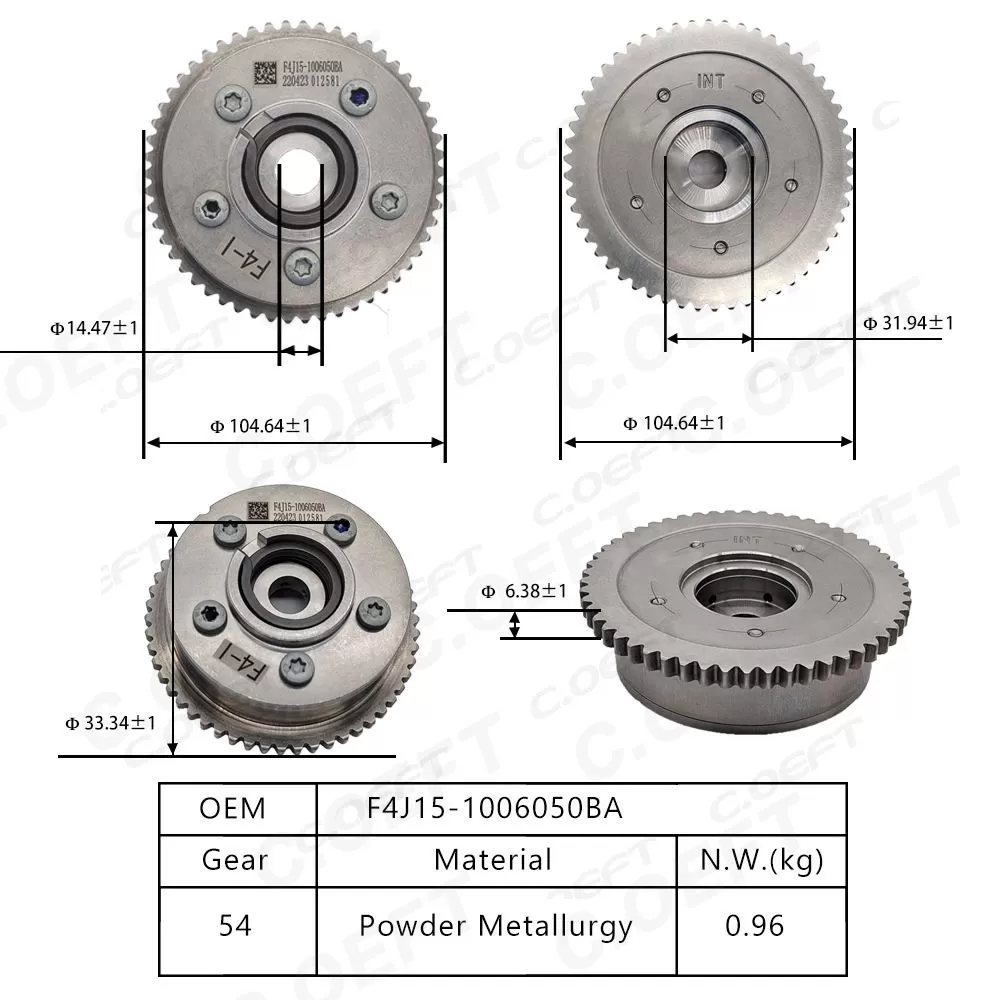 For Chery Timing Gear F4J15-1006050BA