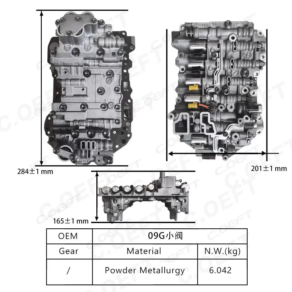 For Volkswagen Transmission valve body assembly 09G