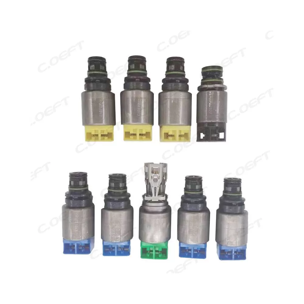 For BMW Transmission Solenoid Valve 8HP50 9PCS/SET