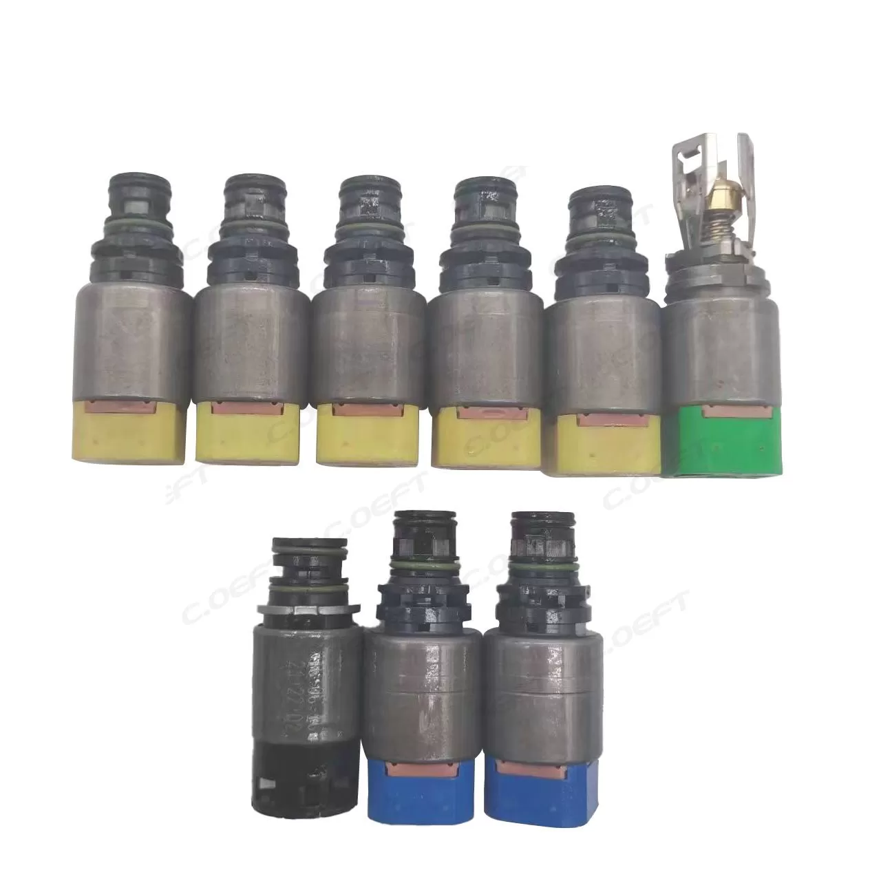 For BMW Transmission Solenoid Valve Set 8HP65 9PCS/SET