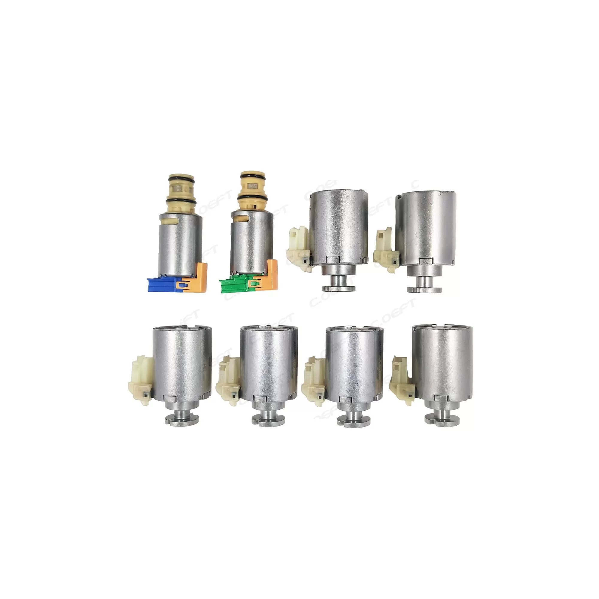 For Ford Raptor F150 Mustang 2.3 Transmission Solenoid Set 8PCS/SET 10R80 10R60