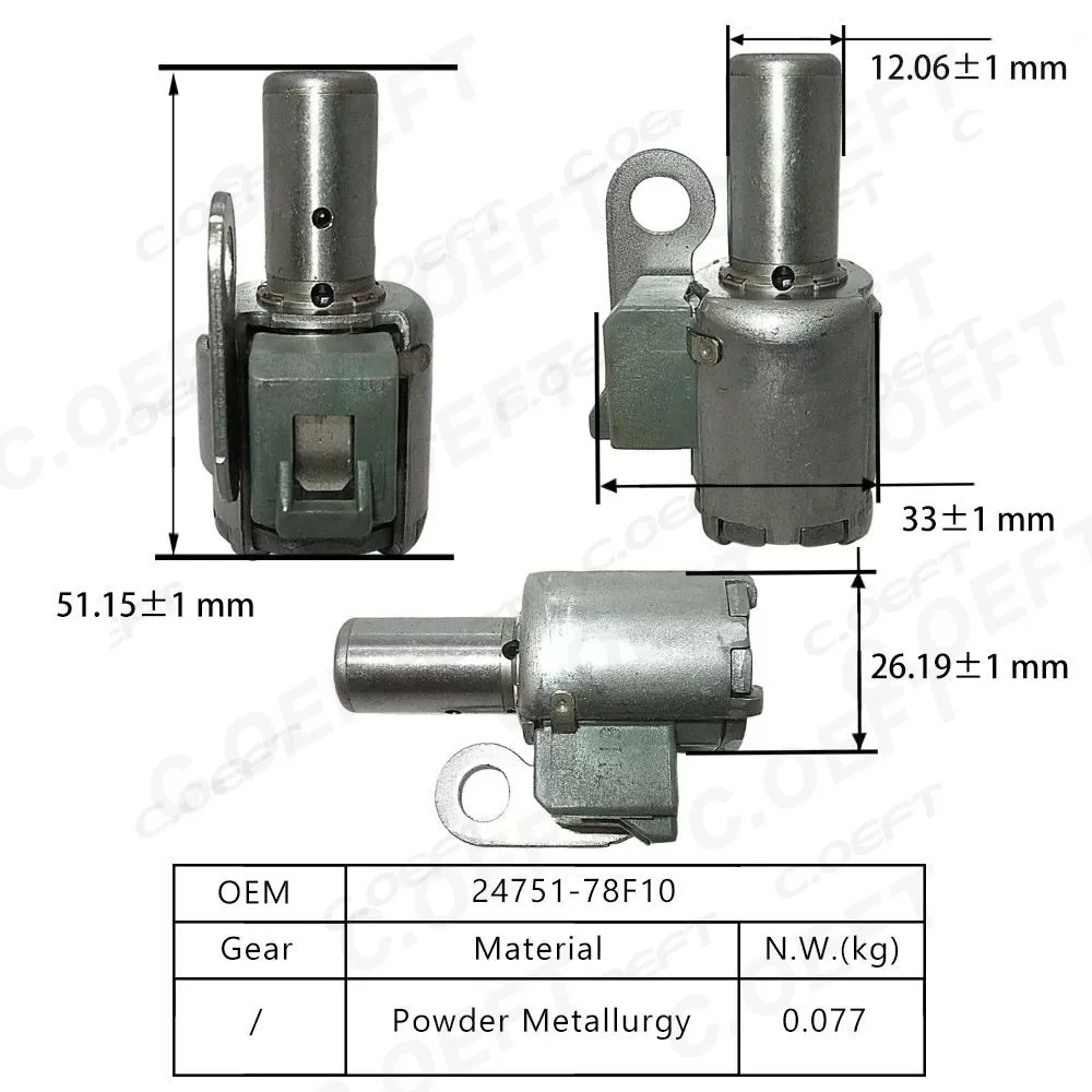 For Suzuki Transmission Control Solenoid Valve 24751-78F10