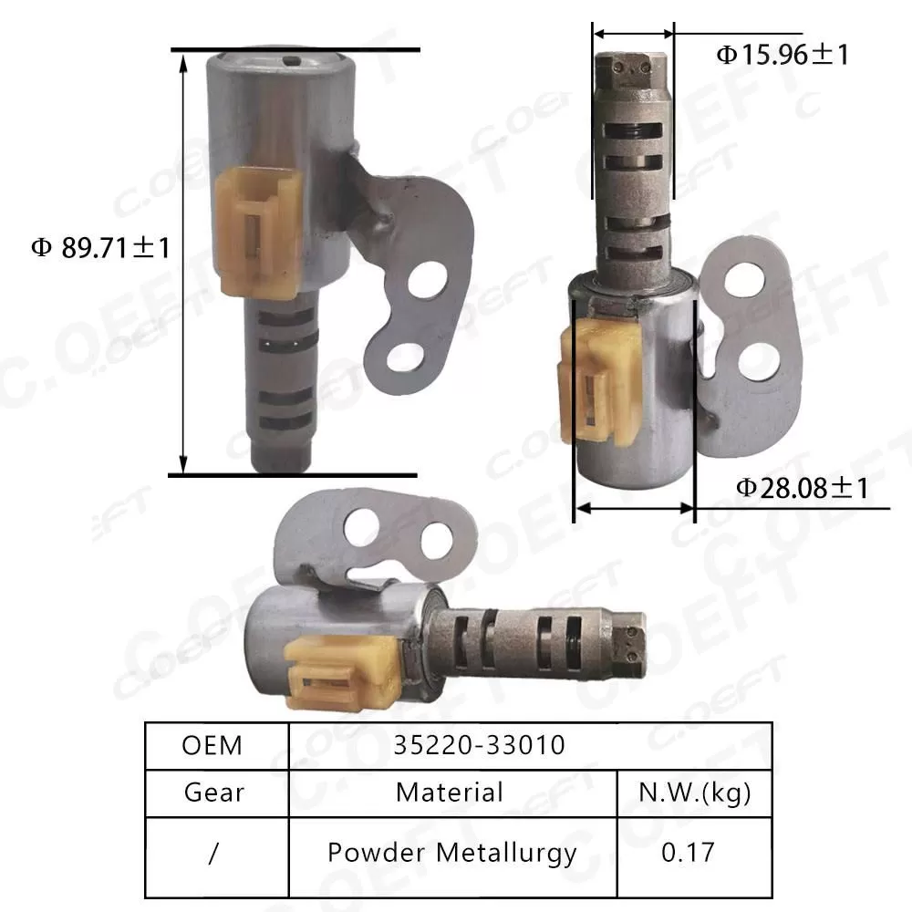 For Toyota Lexus Transmission Solenoid Valve 35220-33010