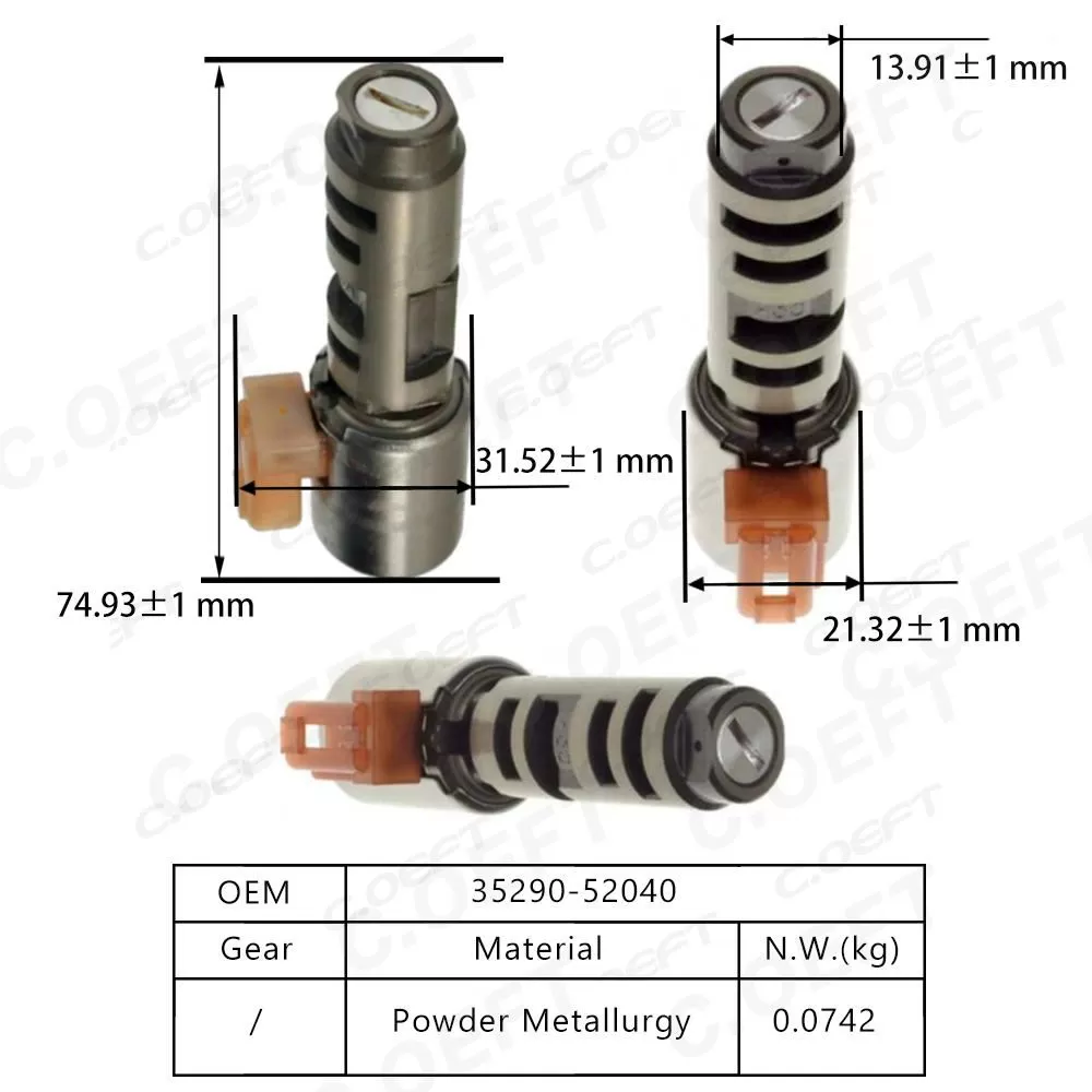 For Toyota Lexus U340E U341E Transmission Valve 35290-52040