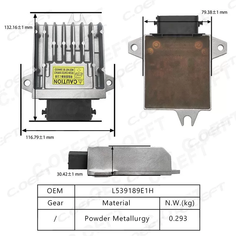 For Mazda  Transmission Control Unit TCU TCM Unit L539189E1H