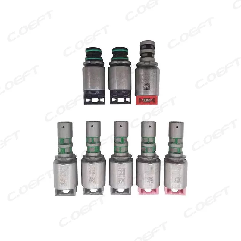 Refabricated Factory Wholesale Solenoid Valve Transmission Solenoid Set A6LF1 8 PCS/SET for Hyundai