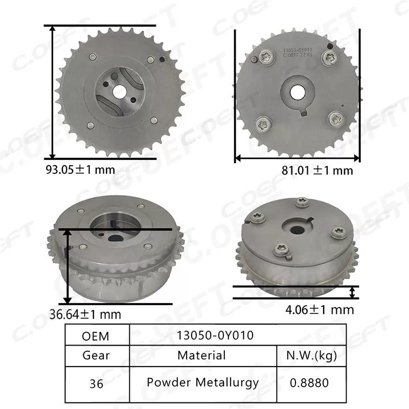For TOYOTA 4NR 5NR 6NR 7NR  1.3 1.5 Variable Valve Timing Gear 13050-0Y010
