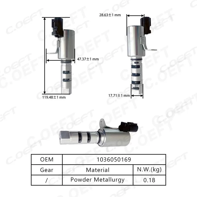 For Geely Panda 0CV New Auto Parts Engine Timing Oil Control Valve 3G10 1036050169