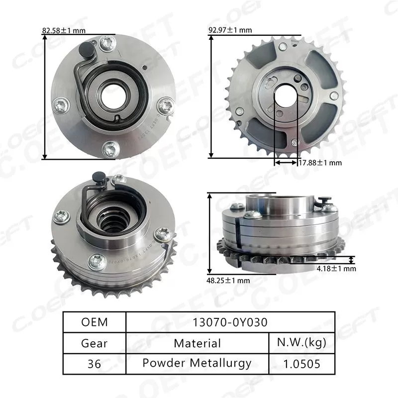 For Toyota 9NR-1.2T VVT Timing Gear(Exhaust)13070-0Y030