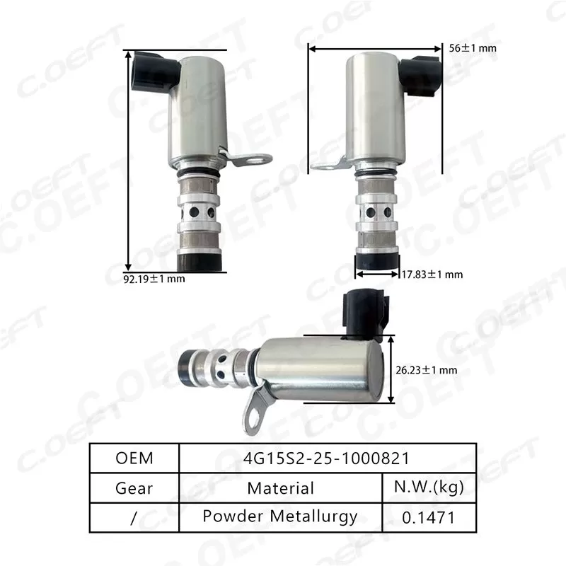 For Changan Honor Engine Oil Control Variable Valve Timing VVT Solenoid 4G15S2-25-1000821