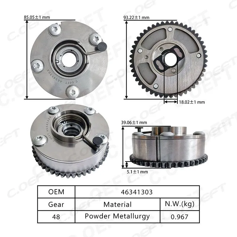 For Fiat VVT Timing Gear 46341303