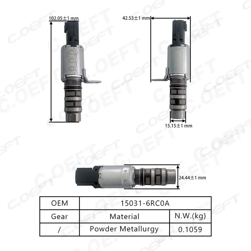 For 2023 Nissan Qashqai Engine Timing Oil Control Valve 15031-6RC0A