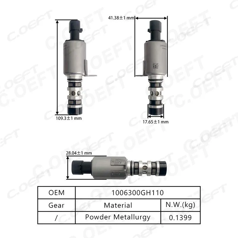 For JAC Engine Timing Oil Control Valve 1006300GH110