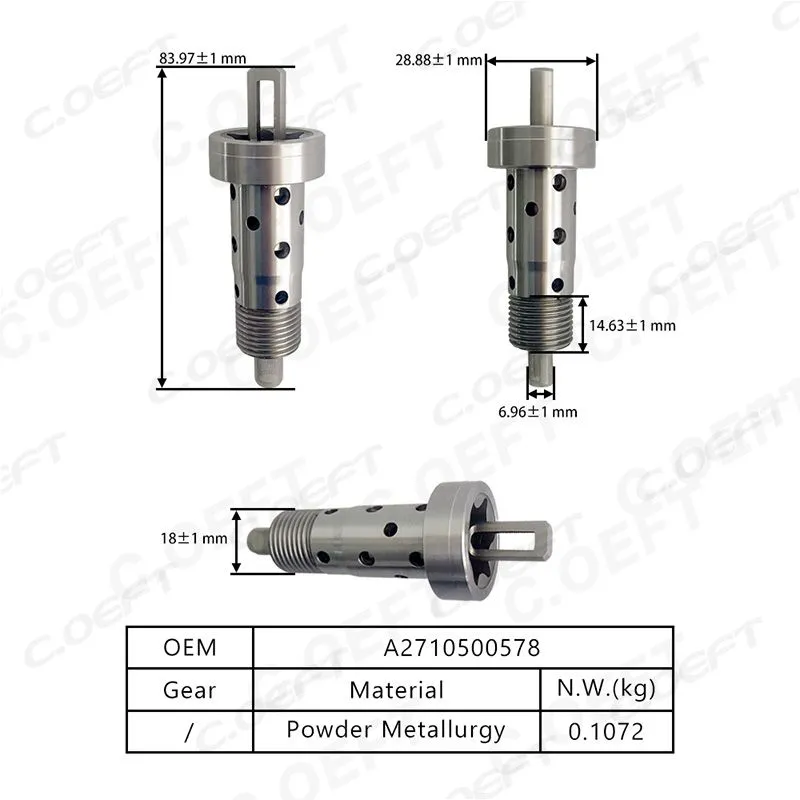 For New Mercedes M271 Engine Center Screw 2710500578