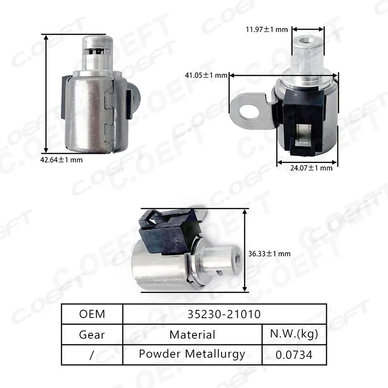 Refabricated High Quality Automatic Transmission Solenoid 35230-21010 for Toyota RAV4 U241E