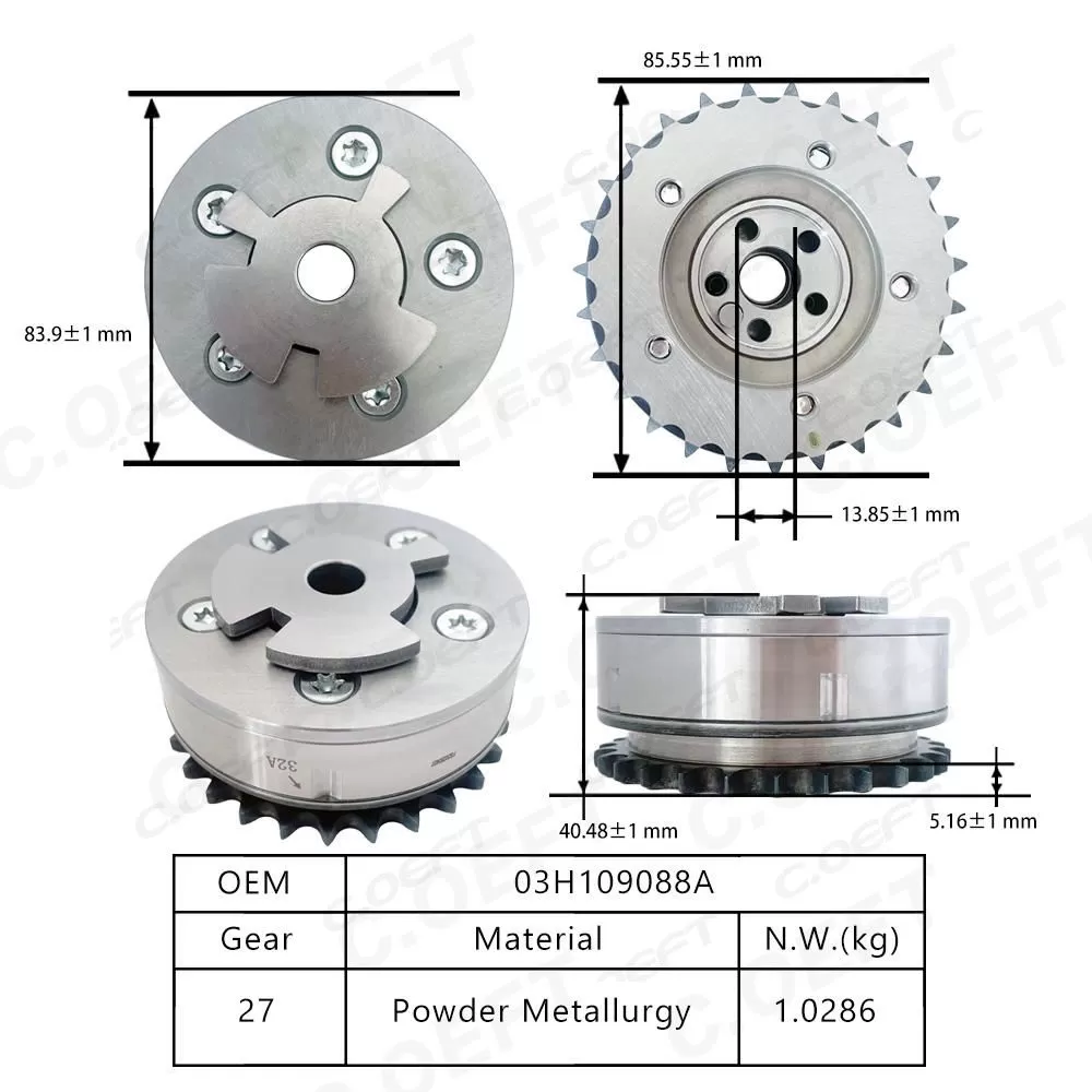 For Volkswagen 3.6 VVT Timing Gear  (exhaust) 03H109088A