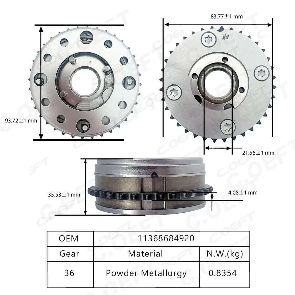For BMW  B38 B48 B58 VVT Timing Gear 11368684920