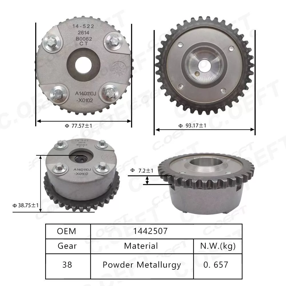 For Dongfeng Fengshen A60 Camshaft Adjustment Unit 1442507