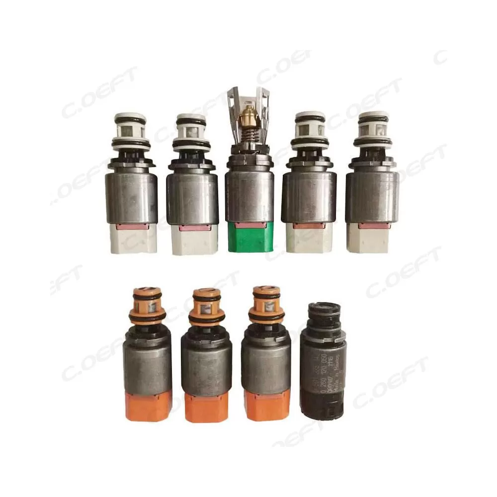 High Quality 9PCS/SET 8HP45 Refabricated Transmission Solenoid for BMW Essential Gear Boxes Component