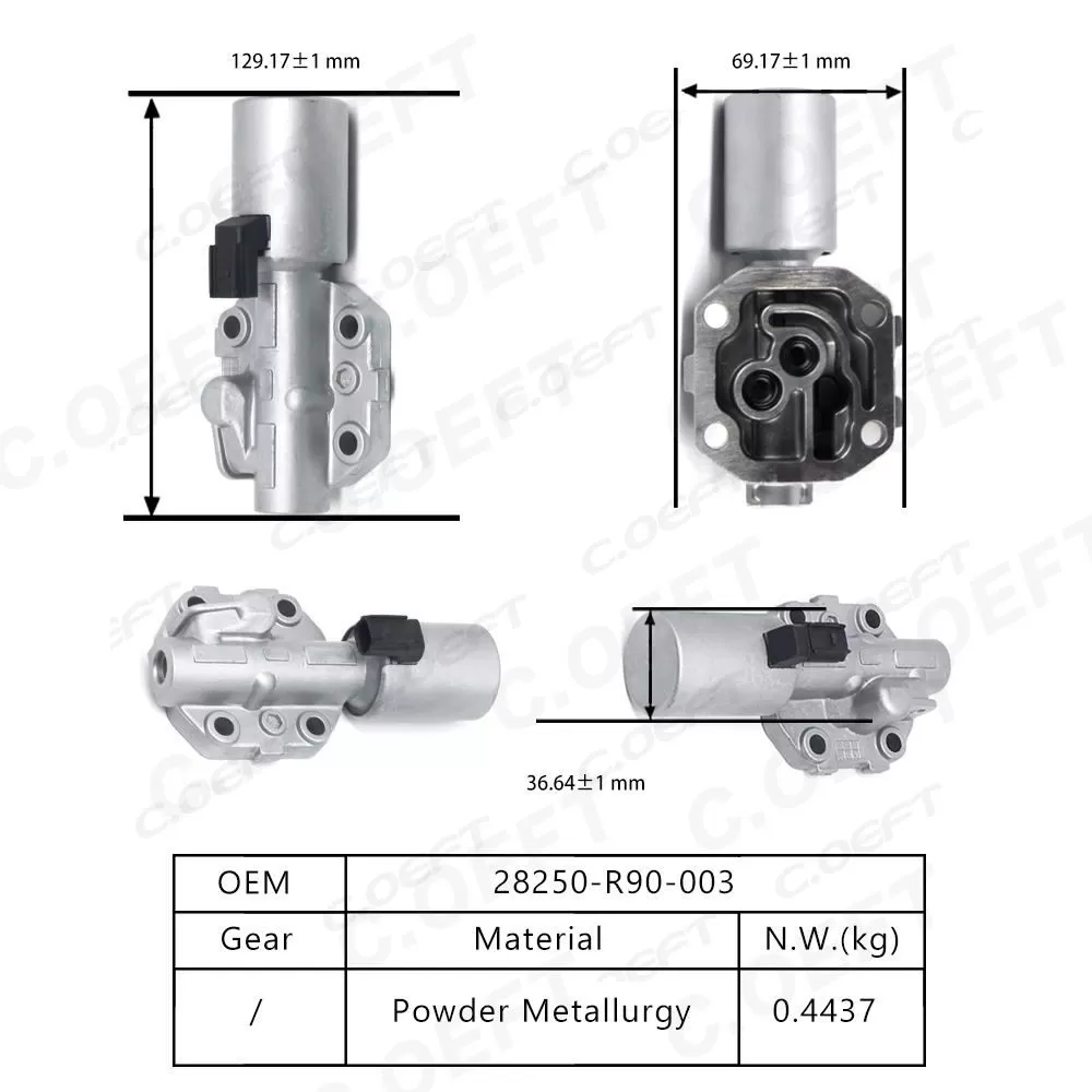 For Honda Transmission Solenoid Valve 28250-R90-003