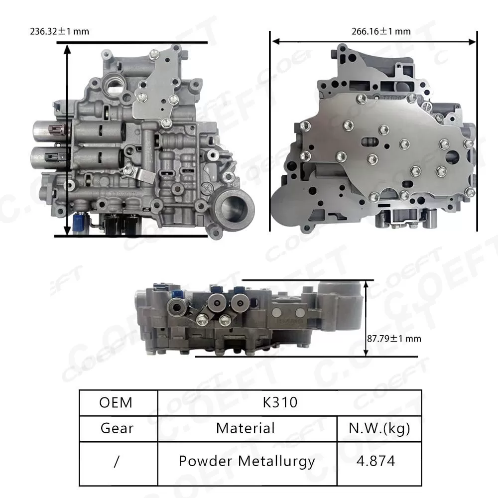 For Toyota Corolla Transmission Valve Body Assembly K310