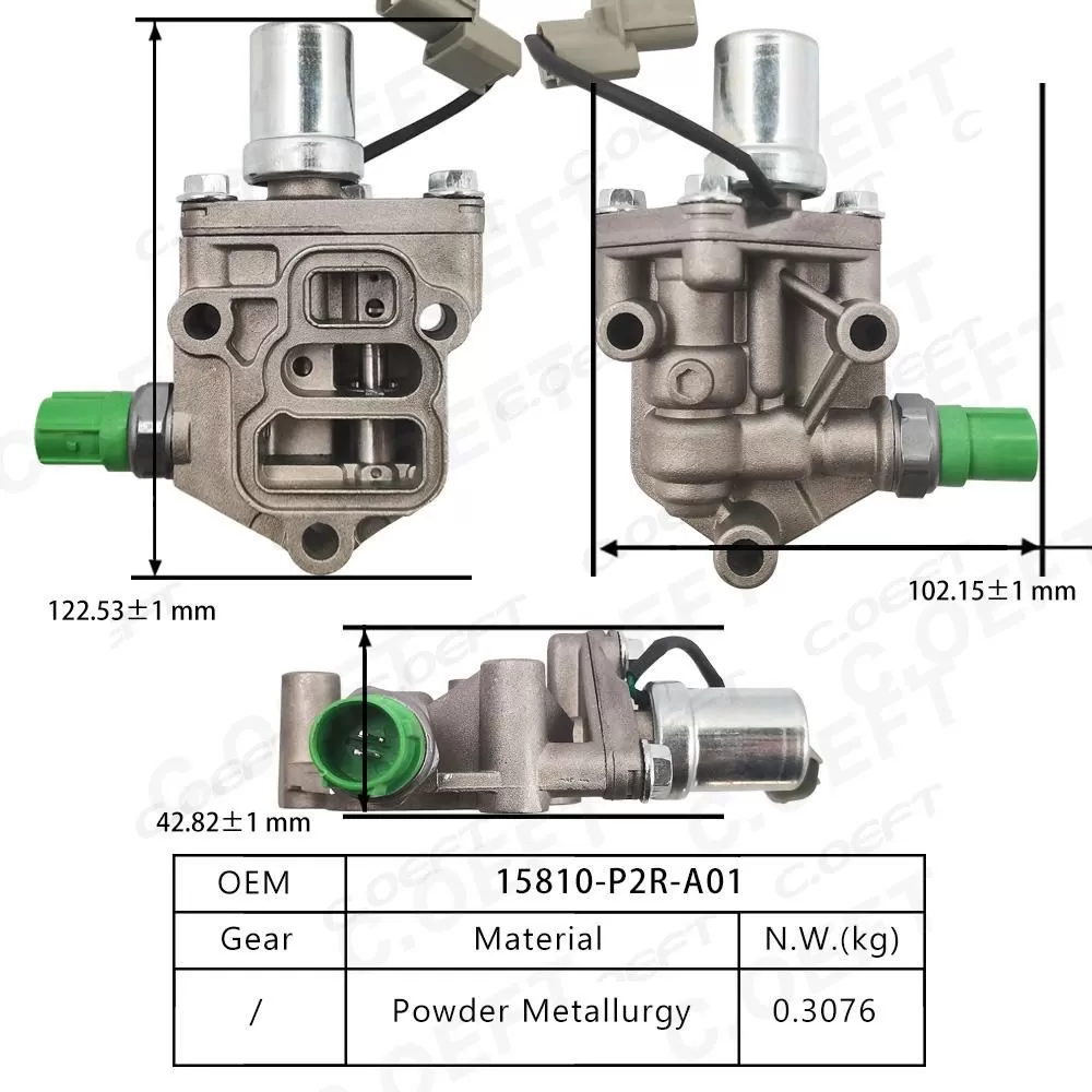 New Factory Wholesale Engine Oil Control Variable Valve Timing VVT Solenoid 15810-P2R-A01 for Honda