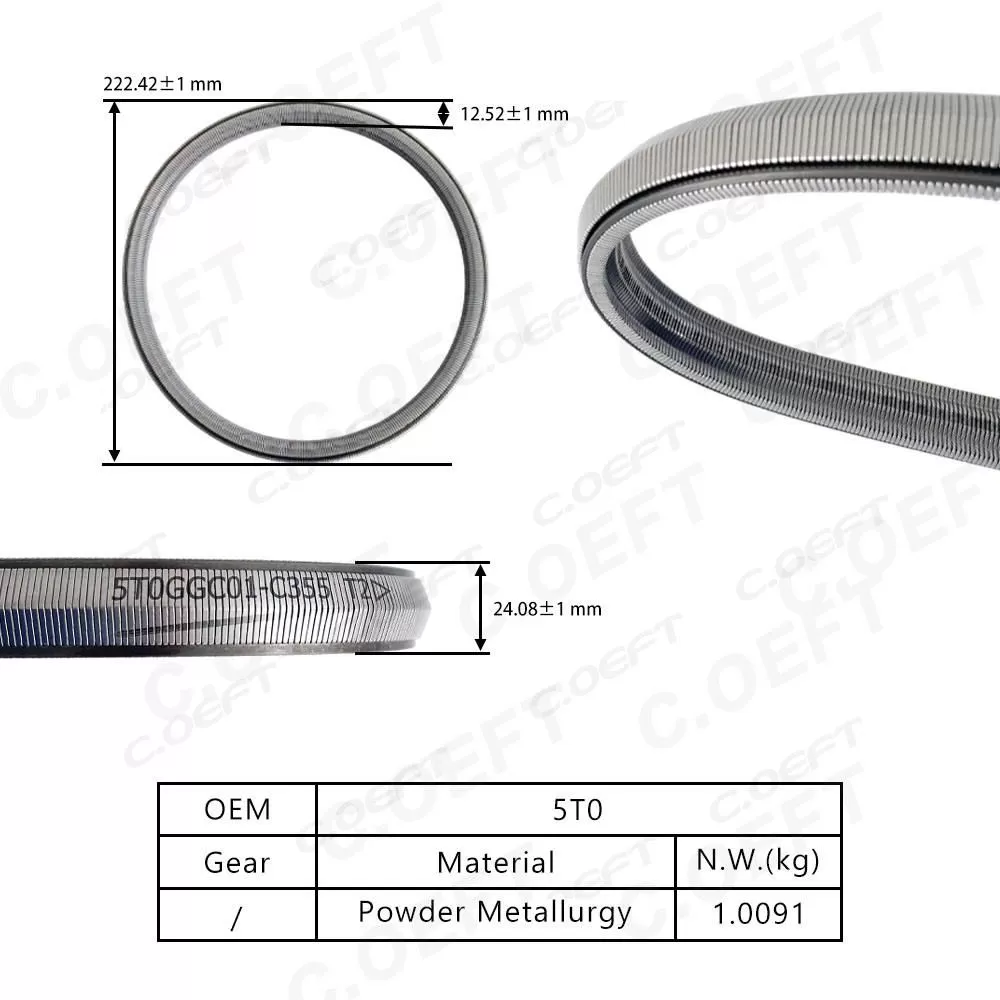 For Honda Wholesale Remanufactured Factory Timing Chain Kit & Accessories 5T0 Steel Belt