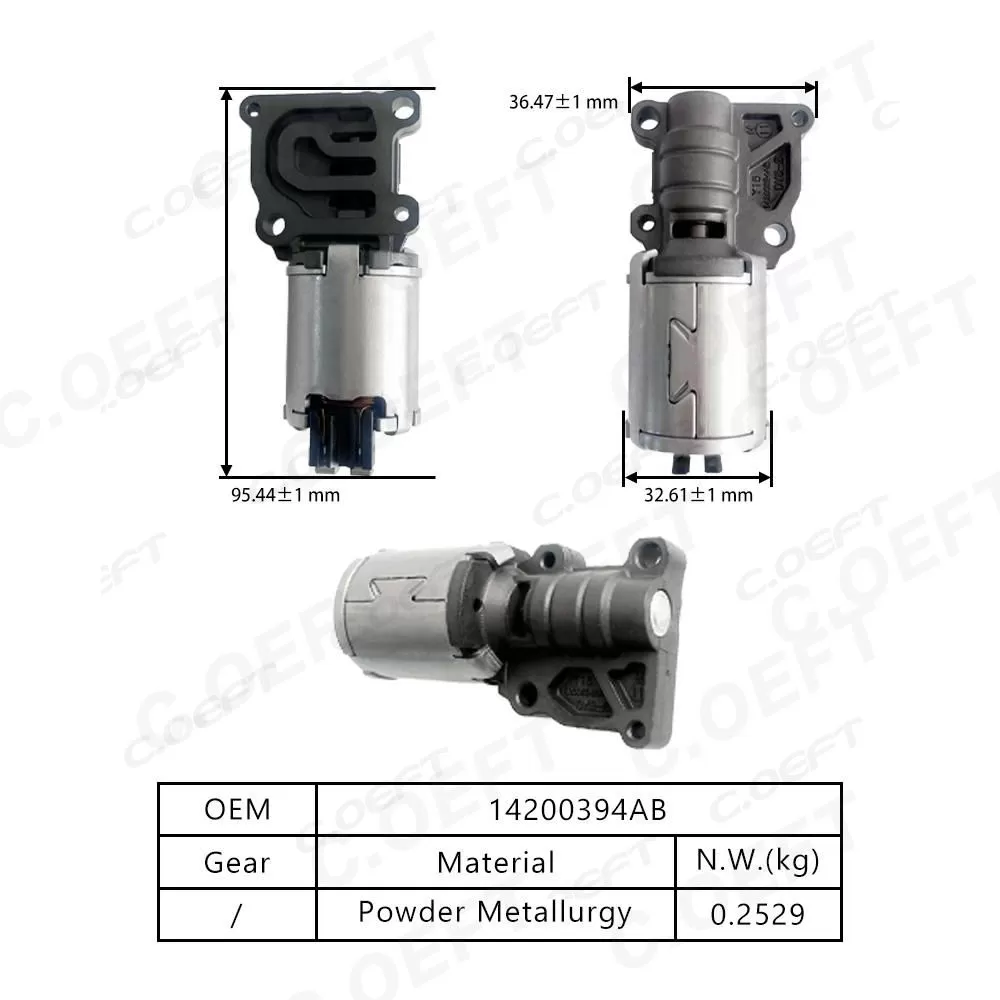 Refabricated High Quality Transmission Solenoid Valve 14200394AB for Volkswagen 0B5