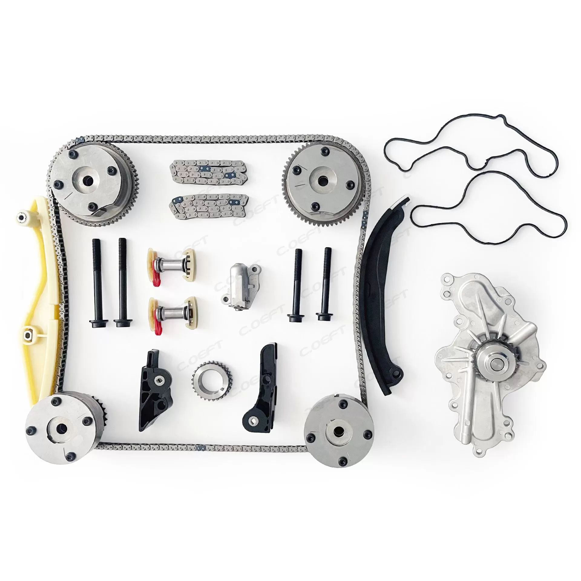 For Ford Timing Chain Kit AT4Z6C255B AT4Z6256A-B ASBG-AT4Z-11 7T4Z8501B/C