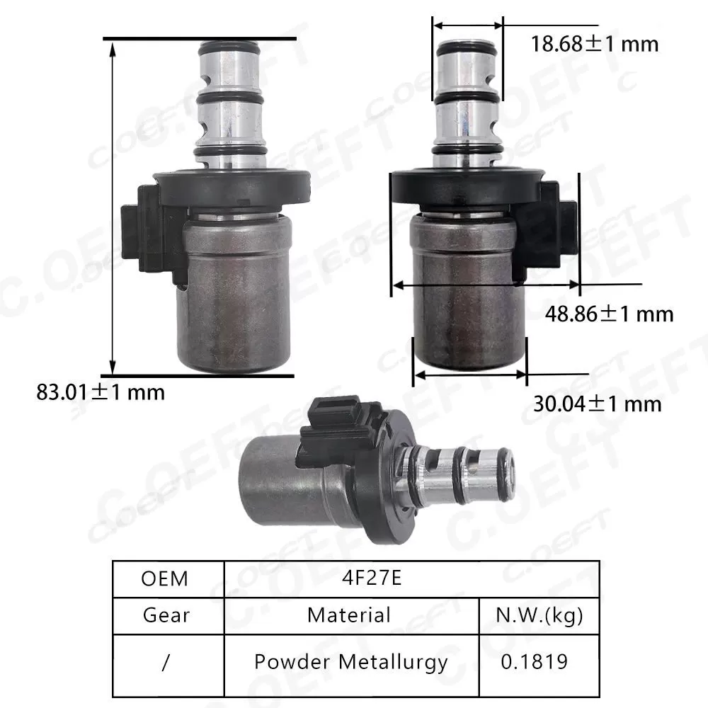 For Ford Gearbox Solenoid Valve 4F27E