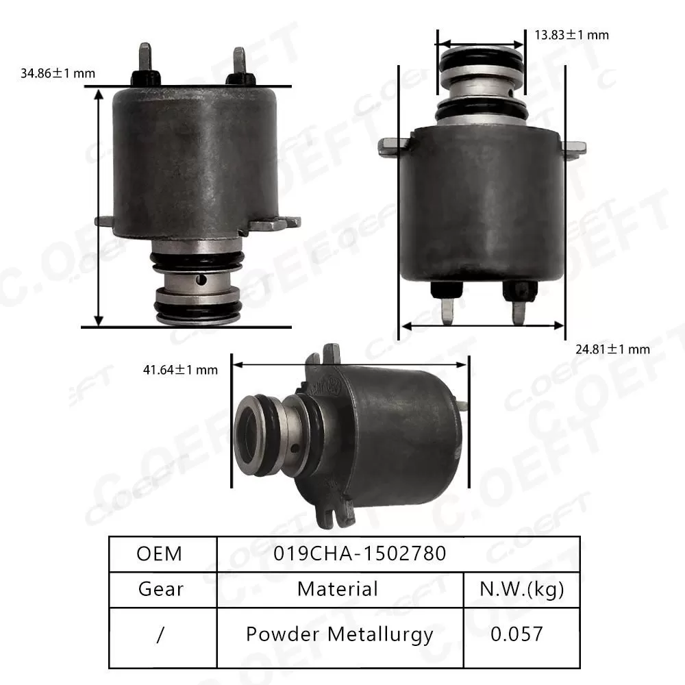 For Chery Transmission Solenoid Valve 019CHA-1502780