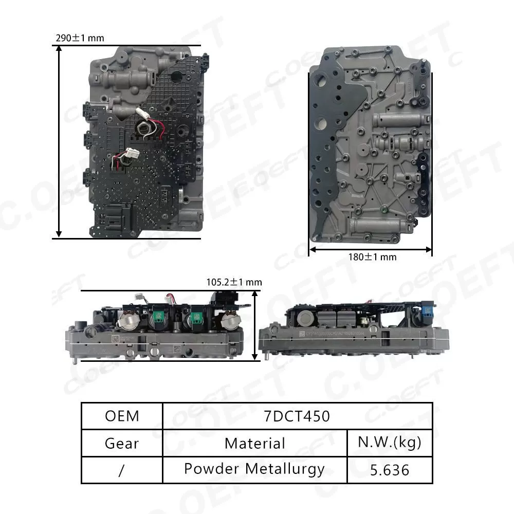 For Great Wall Haval Big Dog Transmission Valve Body Assembly  7DCT450