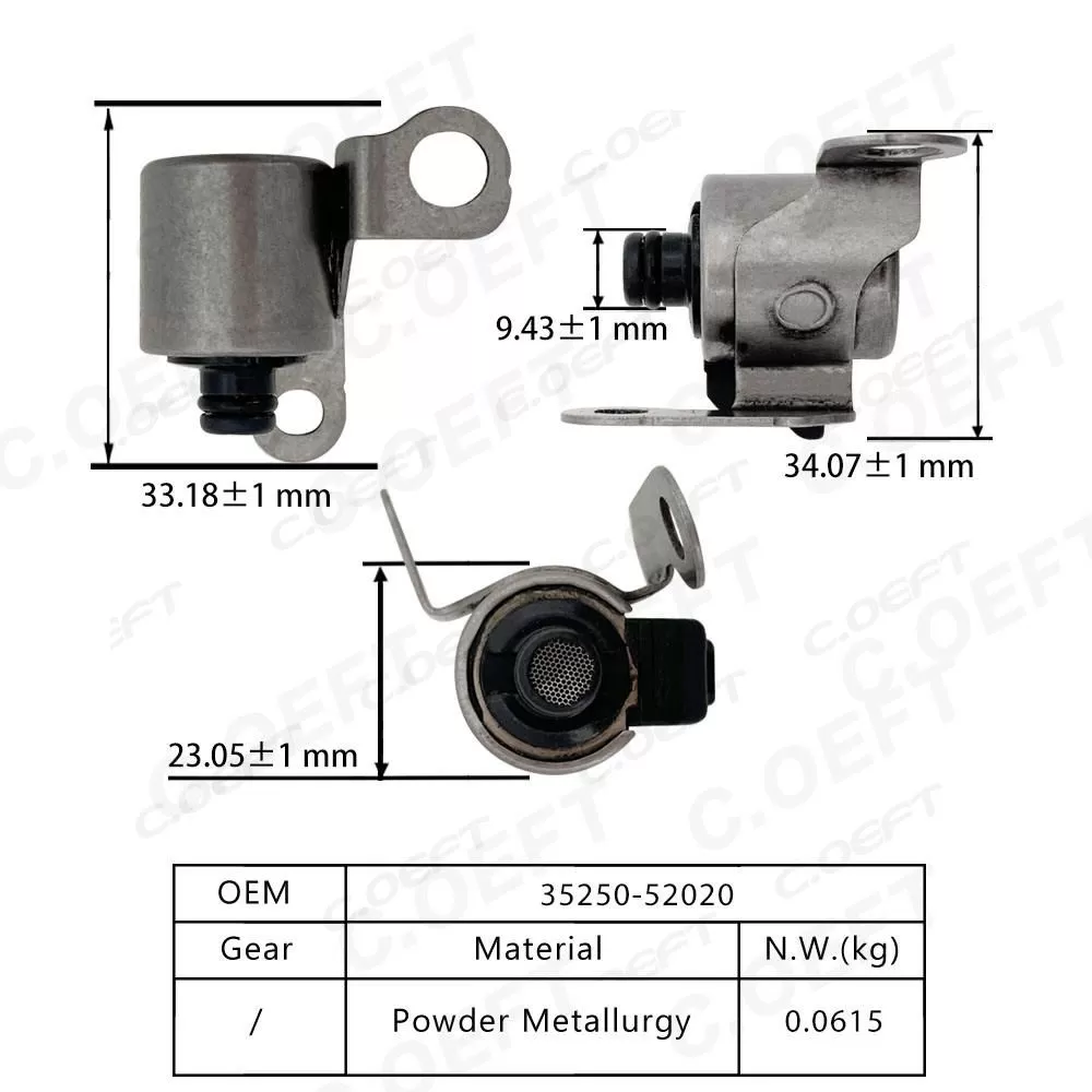 For Toyota Gearbox Solenoid valve 35250-52020