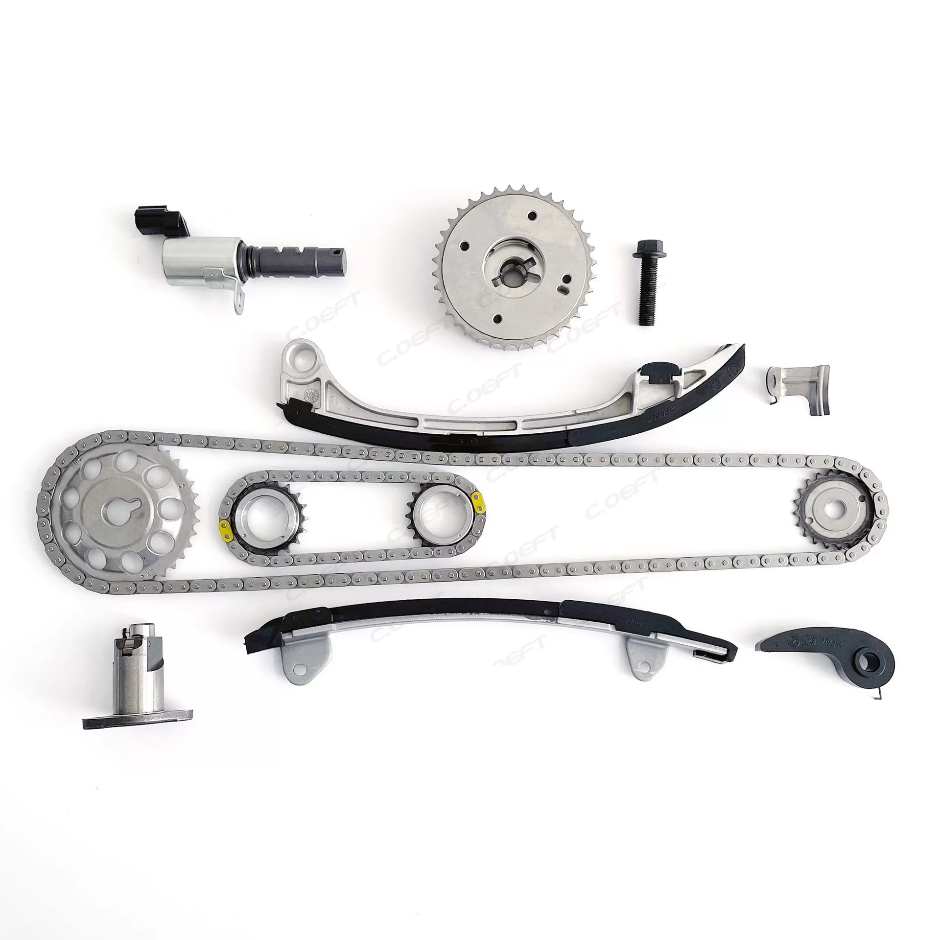 For Toyota RAV4 (2004-2008 models) with 2.4L 1AZ-FE and 2AZ-FE Timing Chain Kit 13506-28010