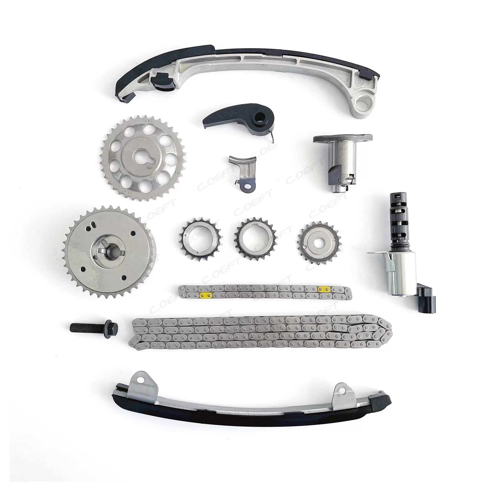 For Toyota RAV4 (2004-2008 models) with 2.4L 1AZ-FE and 2AZ-FE Timing Chain Kit 13506-28010