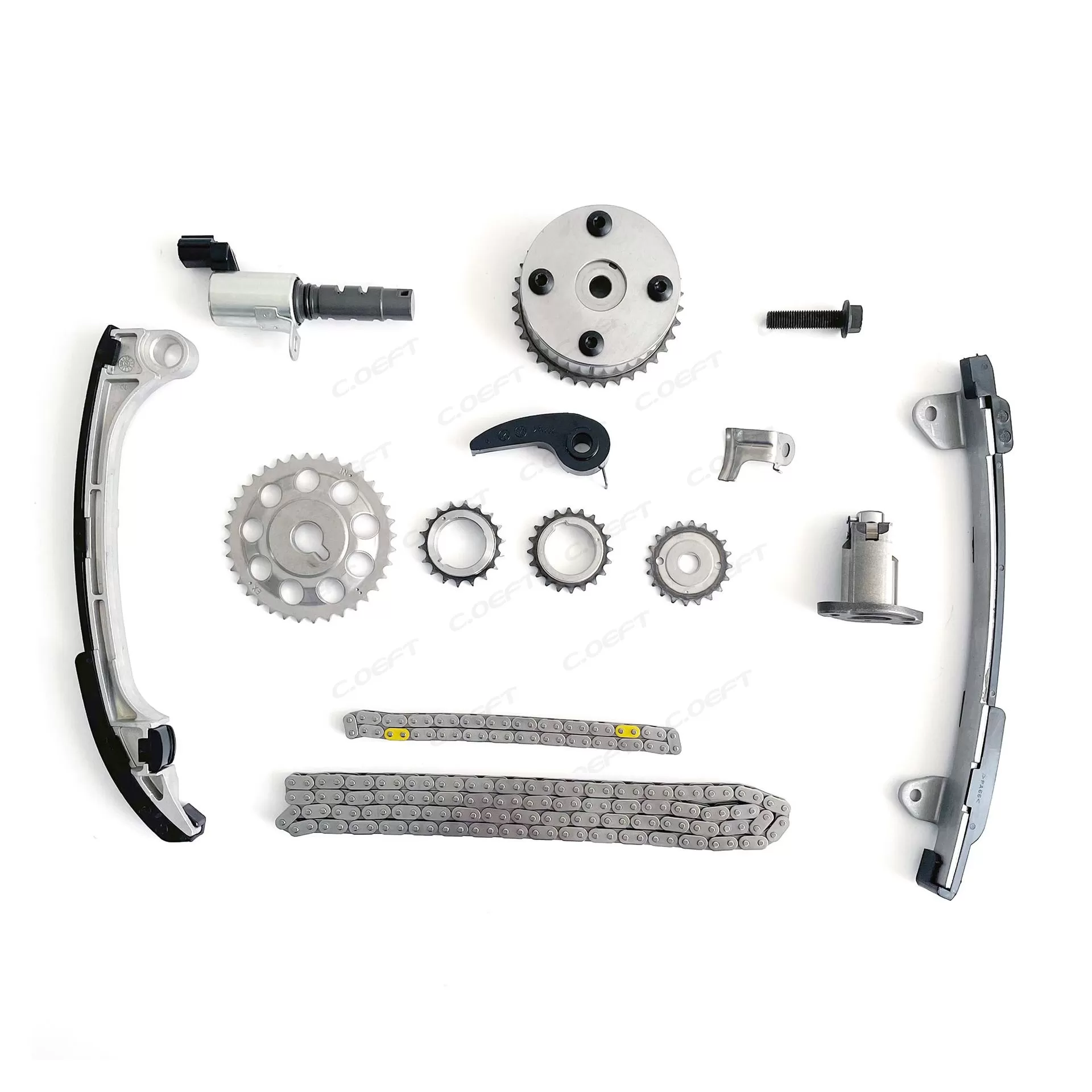 For Toyota RAV4 (2004-2008 models) with 2.4L 1AZ-FE and 2AZ-FE Timing Chain Kit 13506-28010