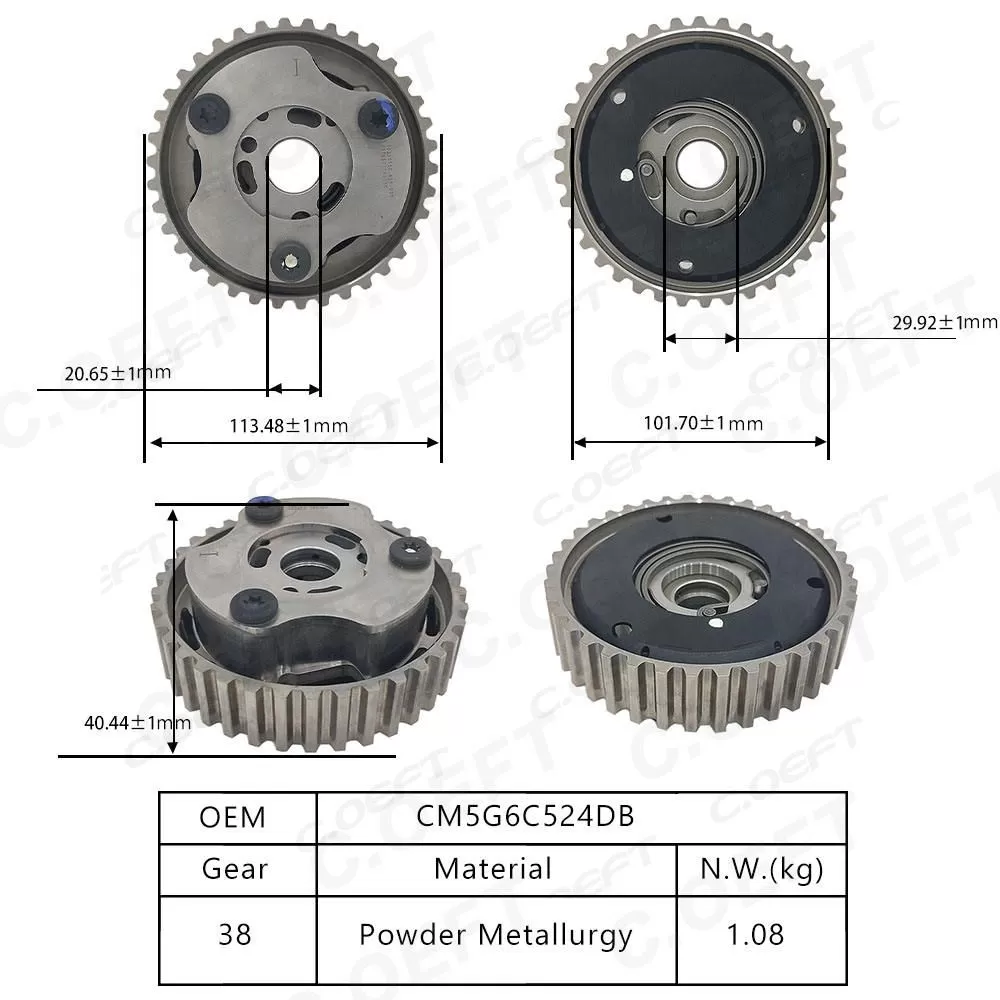 For Ford 1.0 VVT timing gear  exhaust CM5G6C525DB