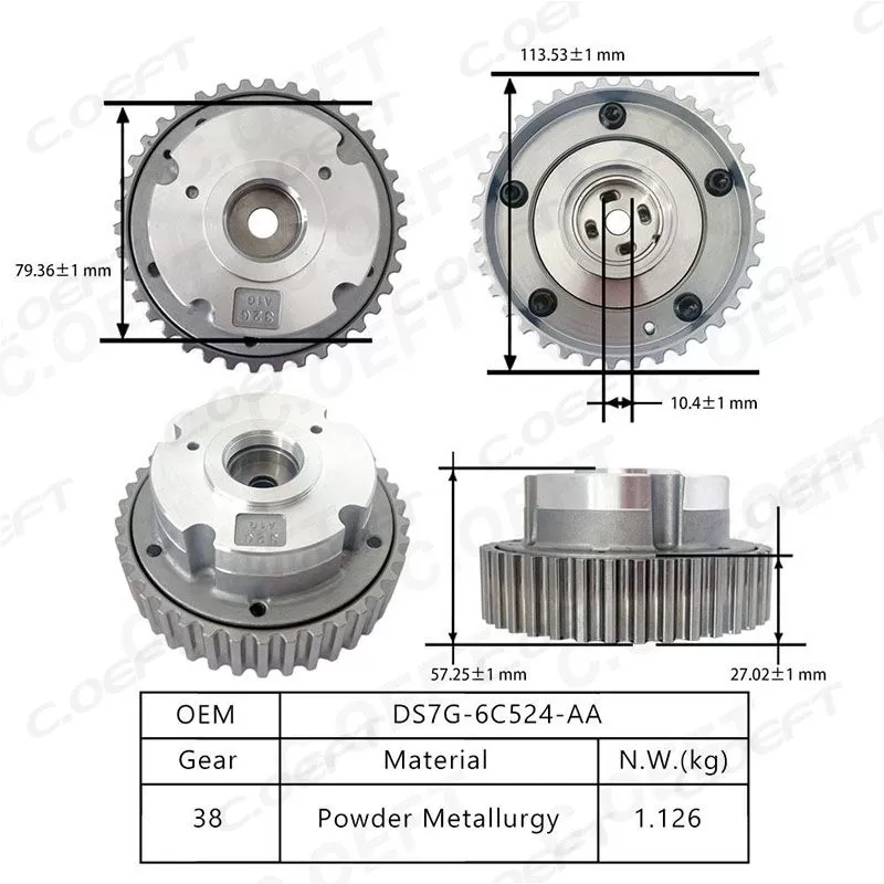 New Auto Parts Camshaft Adjuster VVT Timing Gear  for Ford 1.5T DS7G-6C524-AA