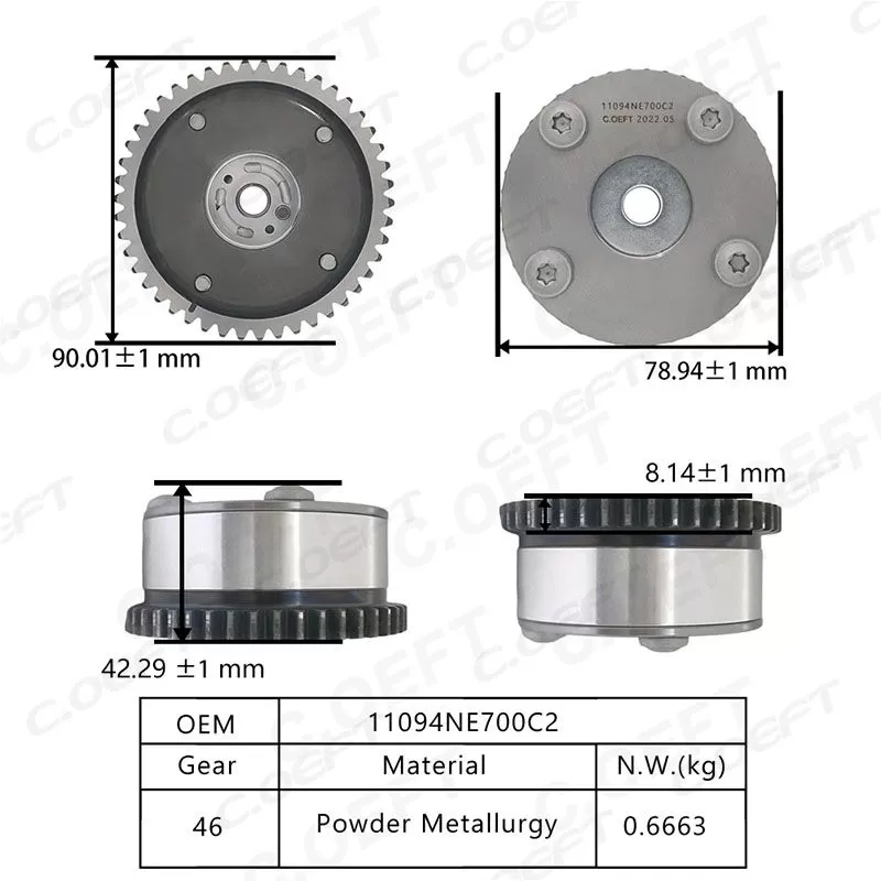 For Luxgen Camshaft Adjustment Unit 11094NE700C2