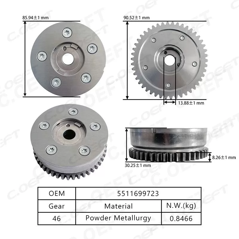 For Lynk & Co. New Auto Parts VVT Timing Gear (Intake) 5511699723