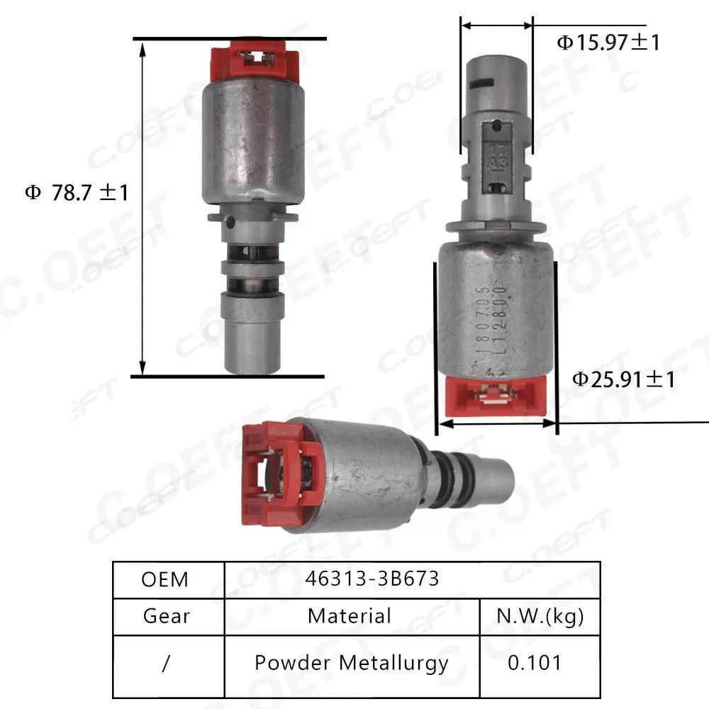 For Hyundai Kia Transmission Control Solenoid Valve 46313-3B673