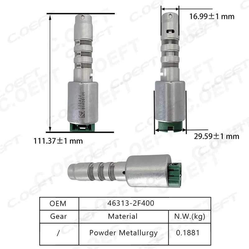 Refabricated High Quality Gearbox Solenoid Valve Transmission Parts 46313-2F400 for Hyundai