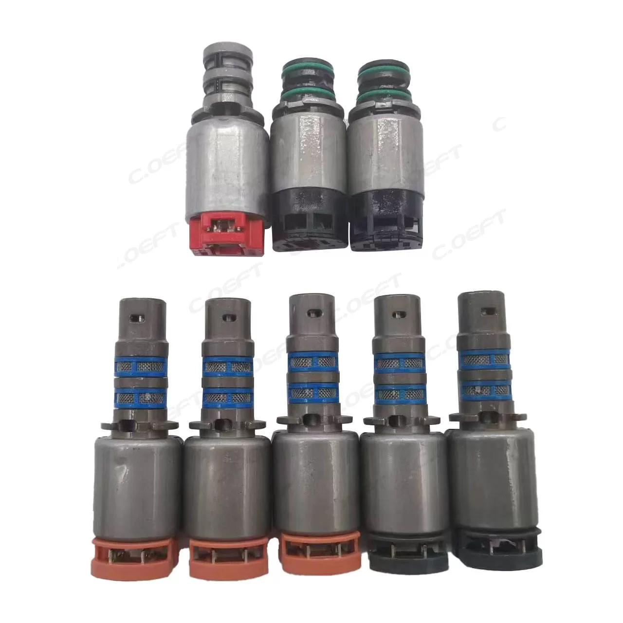 For Hyundai Kia Transmission Solenoid Valve Set A6MF1 8PCS/SET