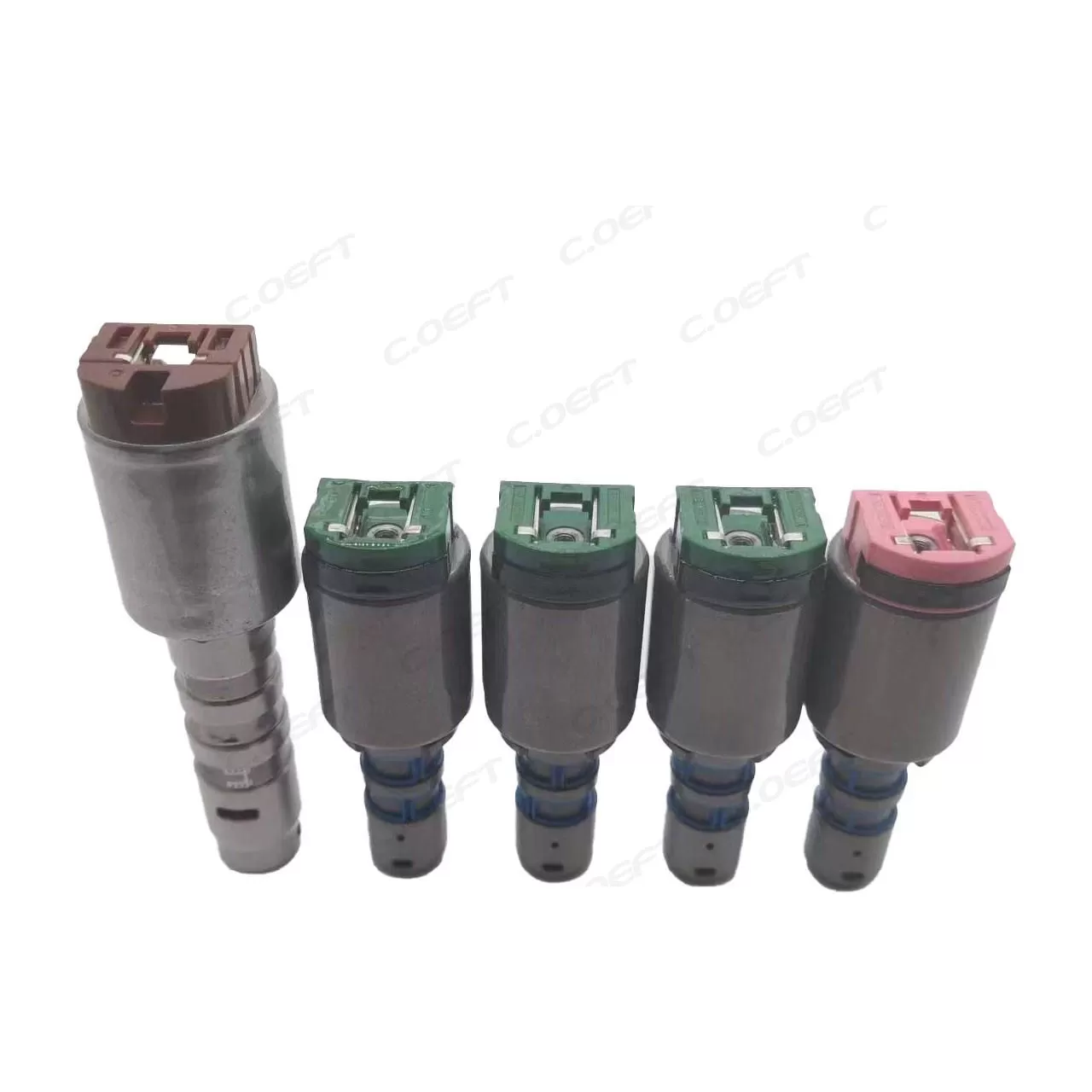 Para válvula solenóide de transmissão Hyundai Kia CVT 5 PÇS/SET