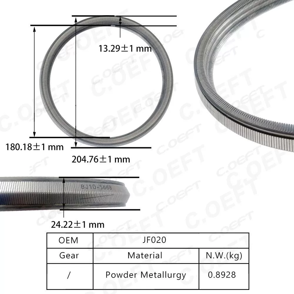 For Nissan High Quality JF020 Transmission Steel Belt Original Factory Timing Chain Kit & Accessories