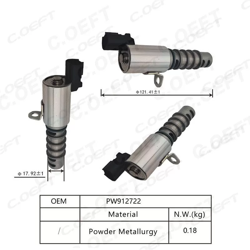 For baoteng New Auto Parts Camshaft Position Actuator Solenoid Valve Camshaft Adjuster Control Valve PW912722