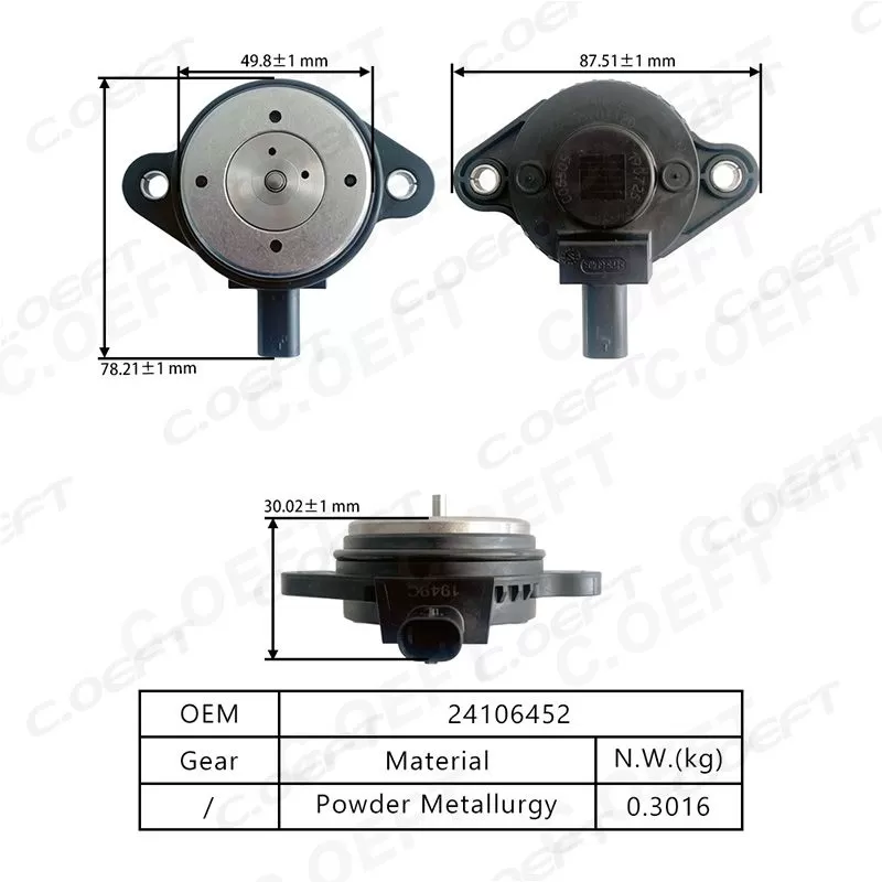 For Bestune Camshaft Adjuster Magnet 24106452 F-35073120